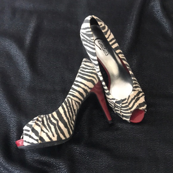 Zebra print heels - Picture 2 of 3